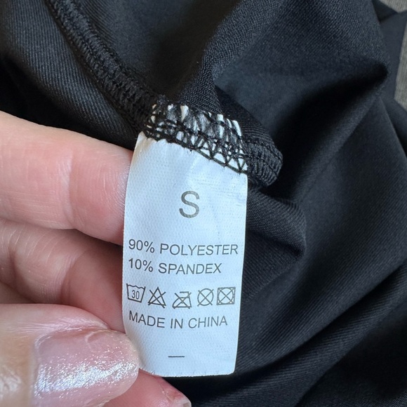 Black workout athleisure leggings lightweight size small NWT New - Picture 6 of 9